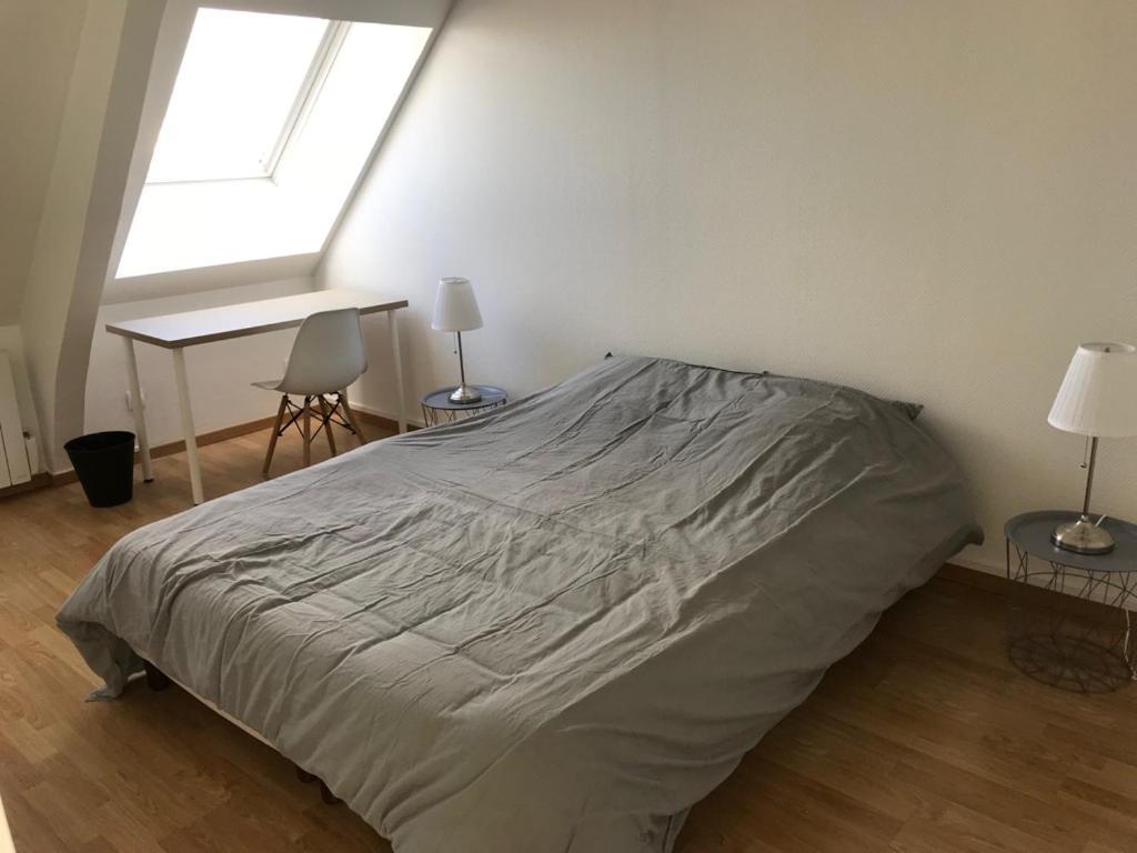 Appartement Centre Ville - Vue Cathedrale - 33 兰斯 外观 照片