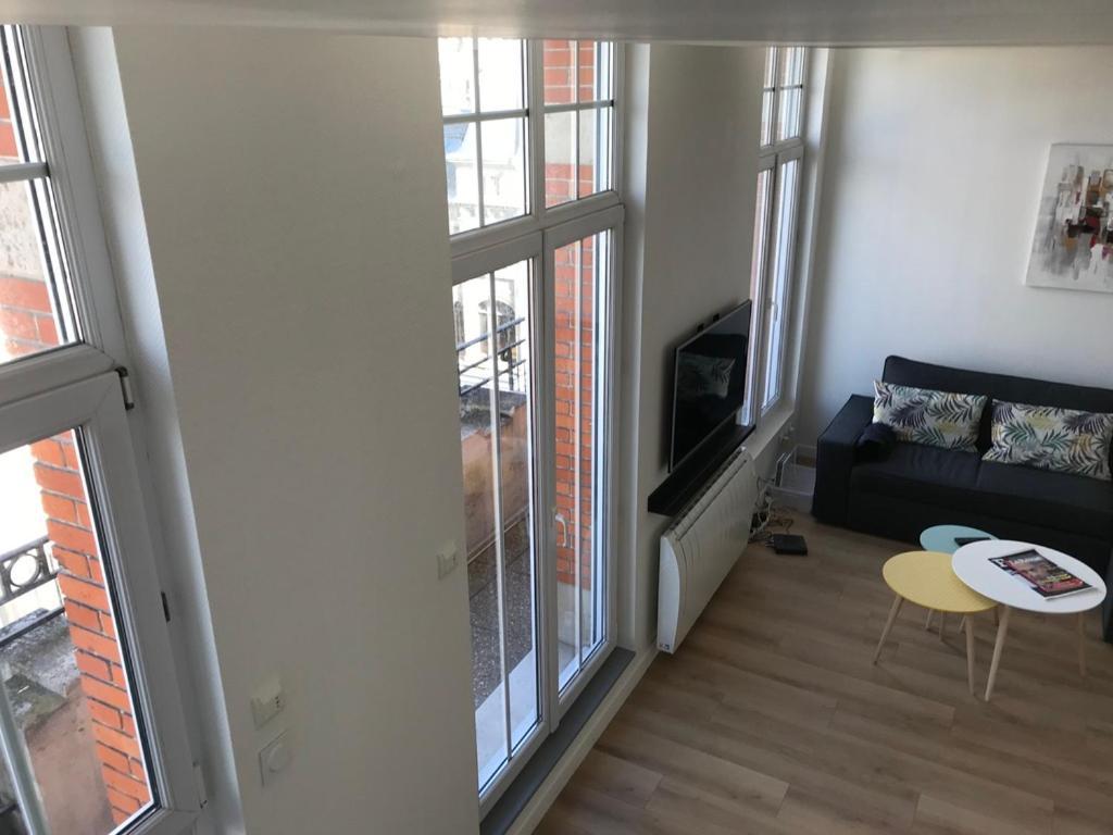 Appartement Centre Ville - Vue Cathedrale - 33 兰斯 外观 照片